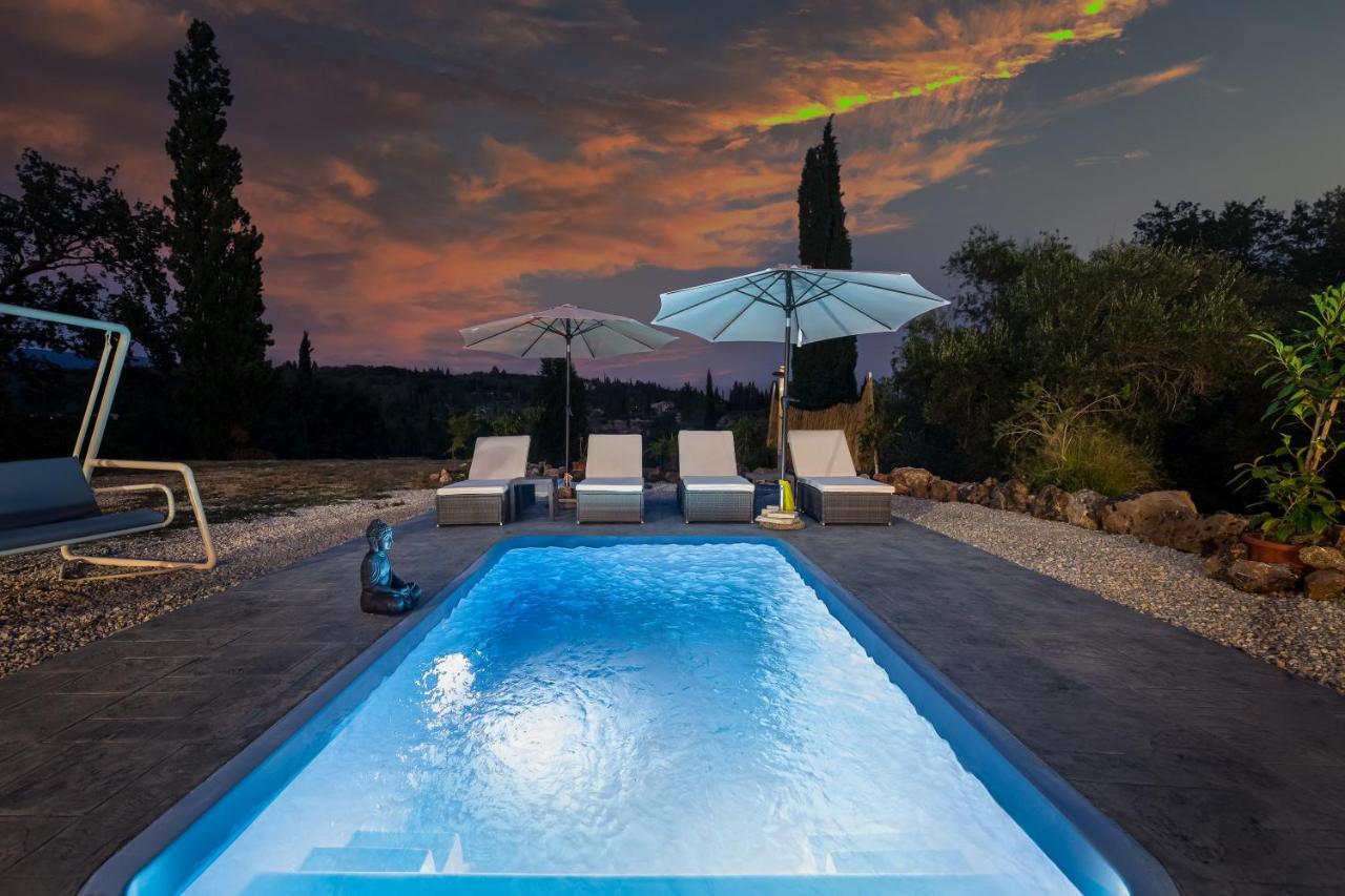 Nightingale Villa & Suites Corfu Gazátika المظهر الخارجي الصورة